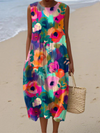 Cora Vibrance Midi Dress