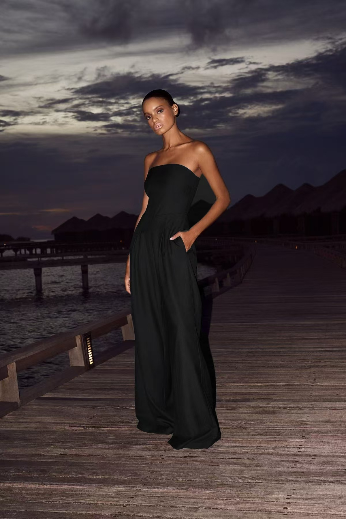 Ella | Strapless Jumpsuit
