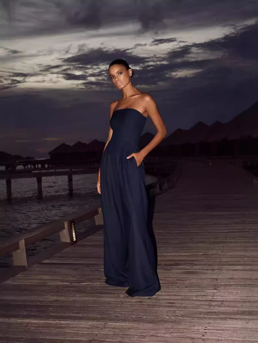 Ella | Strapless Jumpsuit