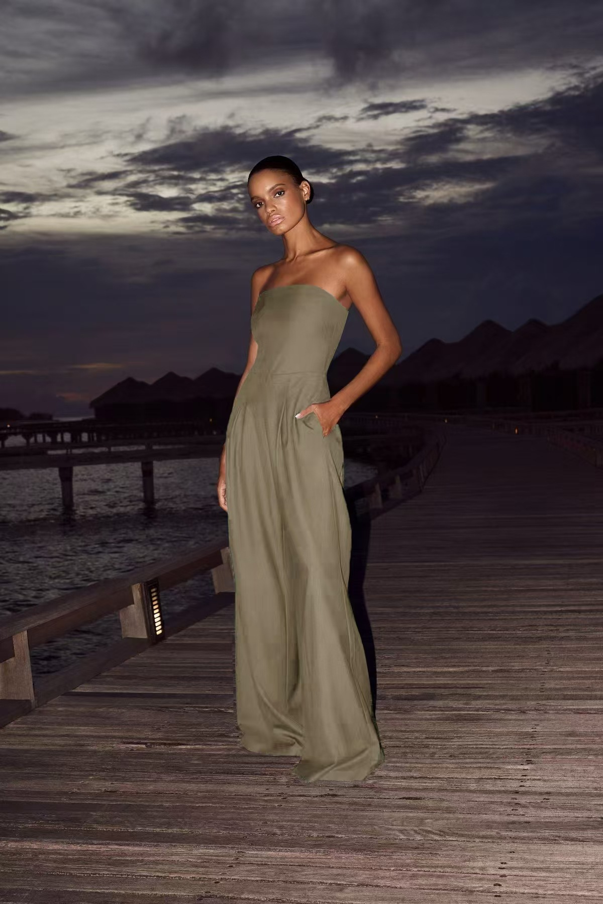 Ella | Strapless Jumpsuit